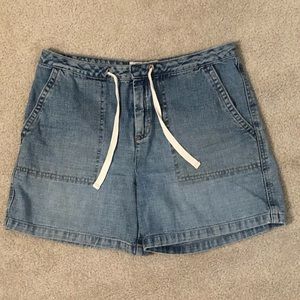 Old Navy Blue Jeans Loose Fitting Shorts